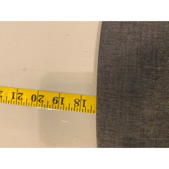 Express Grey Pencil Skirt Back Slit & Lined Size 6 - Picture 8 of 10